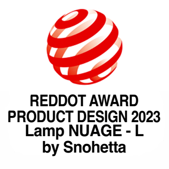 2023-reddot-award-product-design-2023-lamp-nuage-l-snohetta