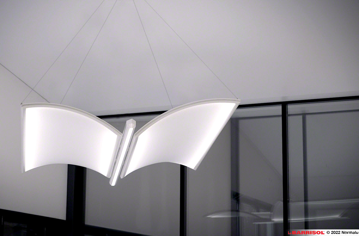 Barrisol 3D โคมไฟ ศิลปะ สร้างสรรค์จินตนาการ งานดีไซน์